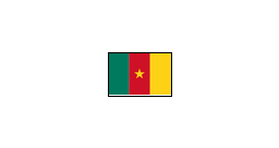 { A [label = "", shape = "nationalflag.cameroon"]; }