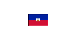 { A [label = "", shape = "nationalflag.haiti"]; }