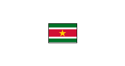 { A [label = "", shape = "nationalflag.suriname"]; }