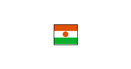 { A [label = "", shape = "nationalflag.niger"]; }