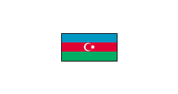 { A [label = "", shape = "nationalflag.azerbaijan"]; }