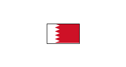 { A [label = "", shape = "nationalflag.bahrain"]; }