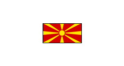 { A [label = "", shape = "nationalflag.macedonia"]; }