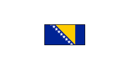 { A [label = "", shape = "nationalflag.bosnia_and_herzegovina"]; }