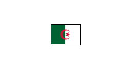 { A [label = "", shape = "nationalflag.algeria"]; }