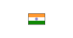 { A [label = "", shape = "nationalflag.india"]; }