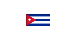 { A [label = "", shape = "nationalflag.cuba"]; }
