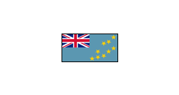 { A [label = "", shape = "nationalflag.tuvalu"]; }
