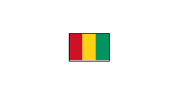 { A [label = "", shape = "nationalflag.guinea"]; }