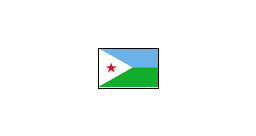 { A [label = "", shape = "nationalflag.djibouti"]; }
