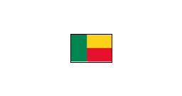 { A [label = "", shape = "nationalflag.benin"]; }