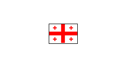 { A [label = "", shape = "nationalflag.georgia"]; }