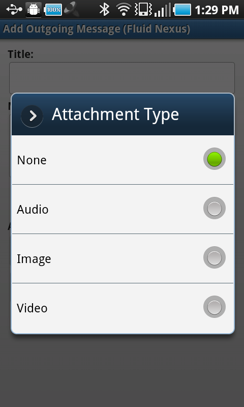 android new message attachment type