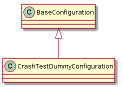BaseConfiguration <|-- CrashTestDummyConfiguration