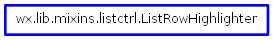 Inheritance diagram of ListRowHighlighter